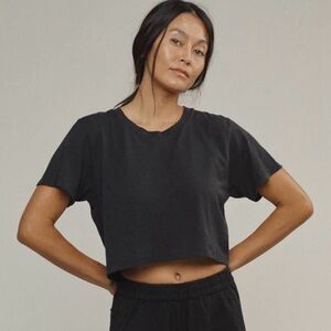 Super Cropped Lorel Tee